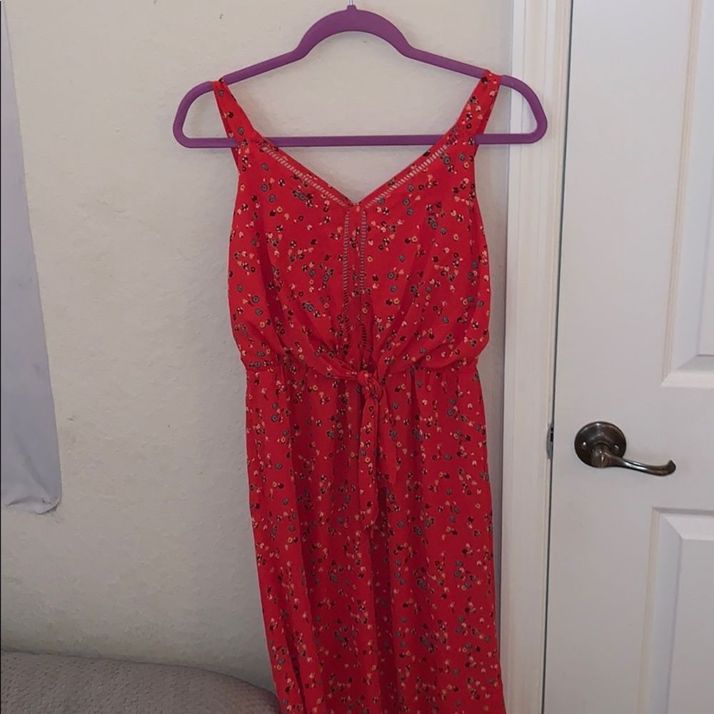 ❤️Red Floral Nordstrom Dress❤️